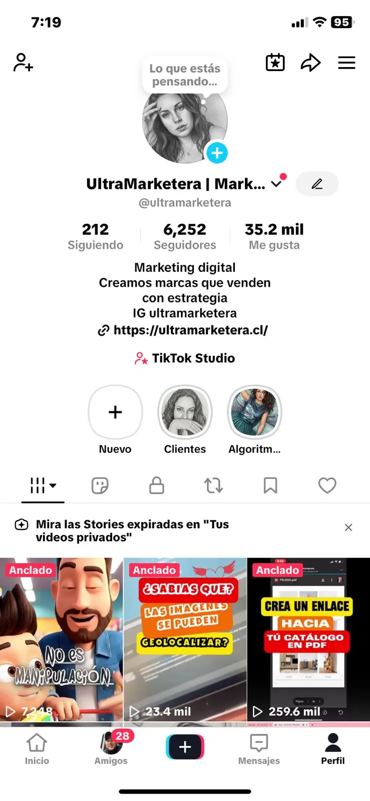 Perfil Ultramarketera